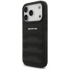 Etui AMG Leather Debossed Lines Logo do  iPhone 17 Pro czarny